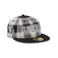 San Francisco 49ers Grunge Plaid Retro Crown 59FIFTY Fitted Hat