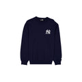 New York Yankees Navy Track Crewneck