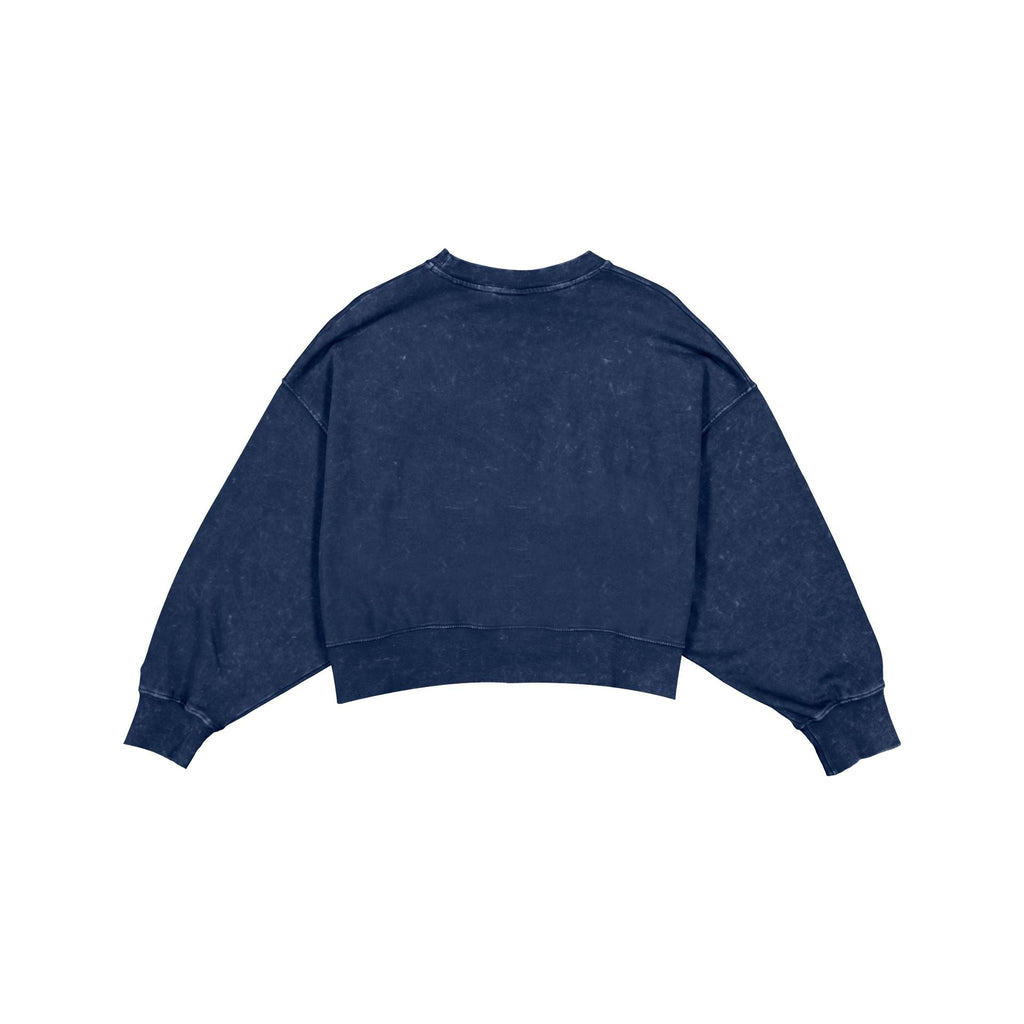 Boston Red Sox Throwback Women's Boxy Crewneck