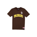 San Diego Padres Throwback Applique Pinstripe T-Shirt