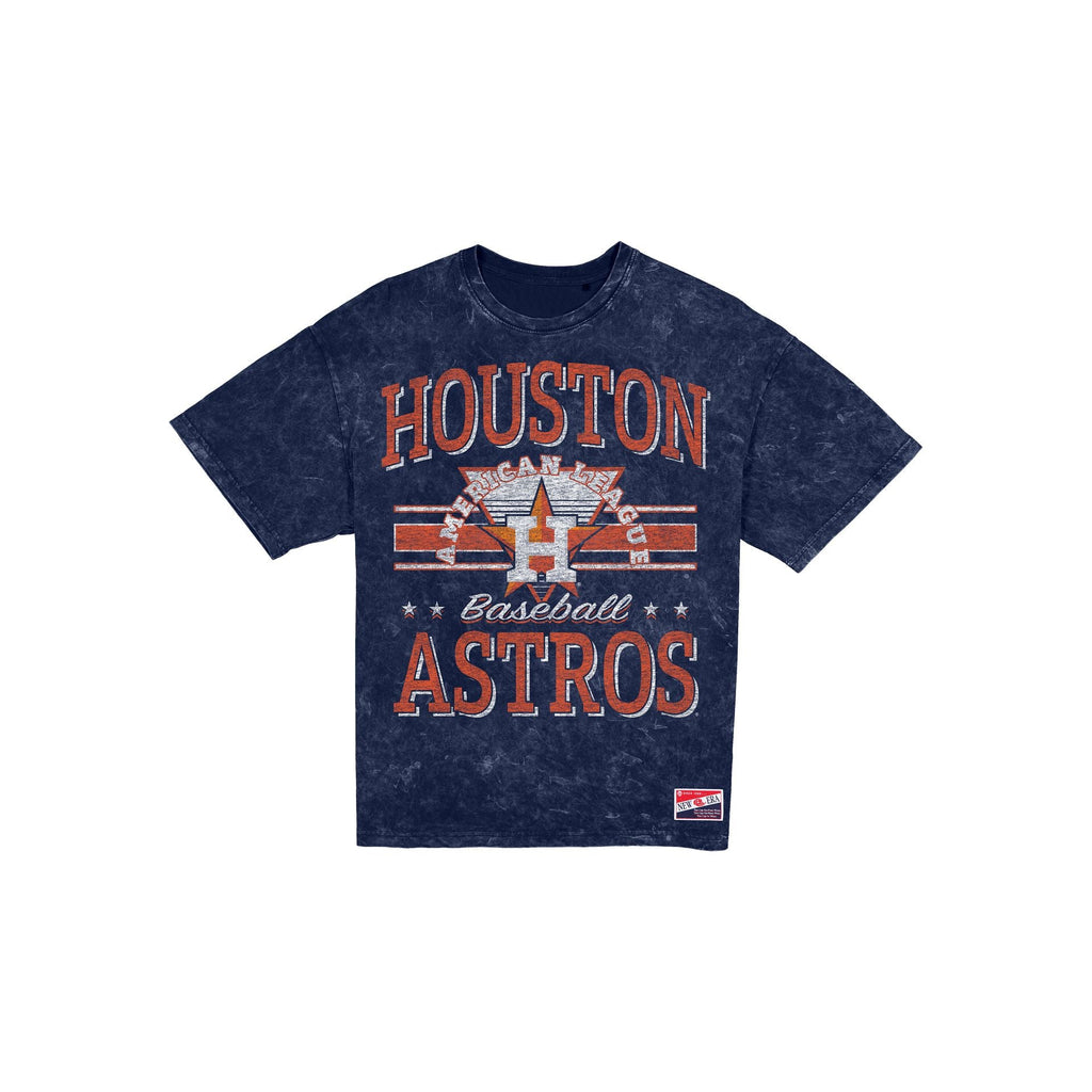 Houston Astros Throwback Vintage Wash Women's T-Shirt