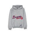 Atlanta Braves Game Day Heather Gray Hoodie