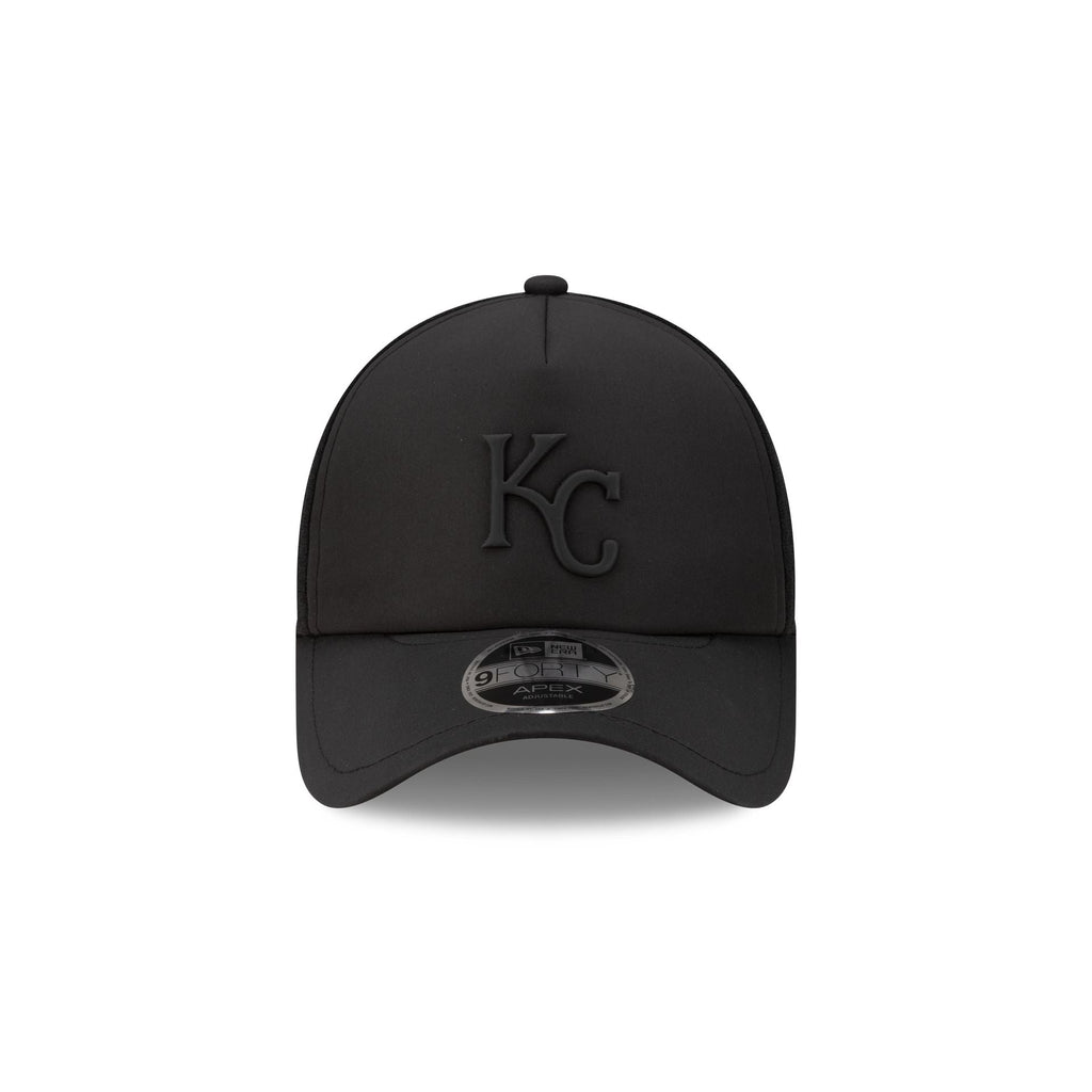 Kansas City Royals 2026 Batting Practice Black 9FORTY APEX Trucker Hat