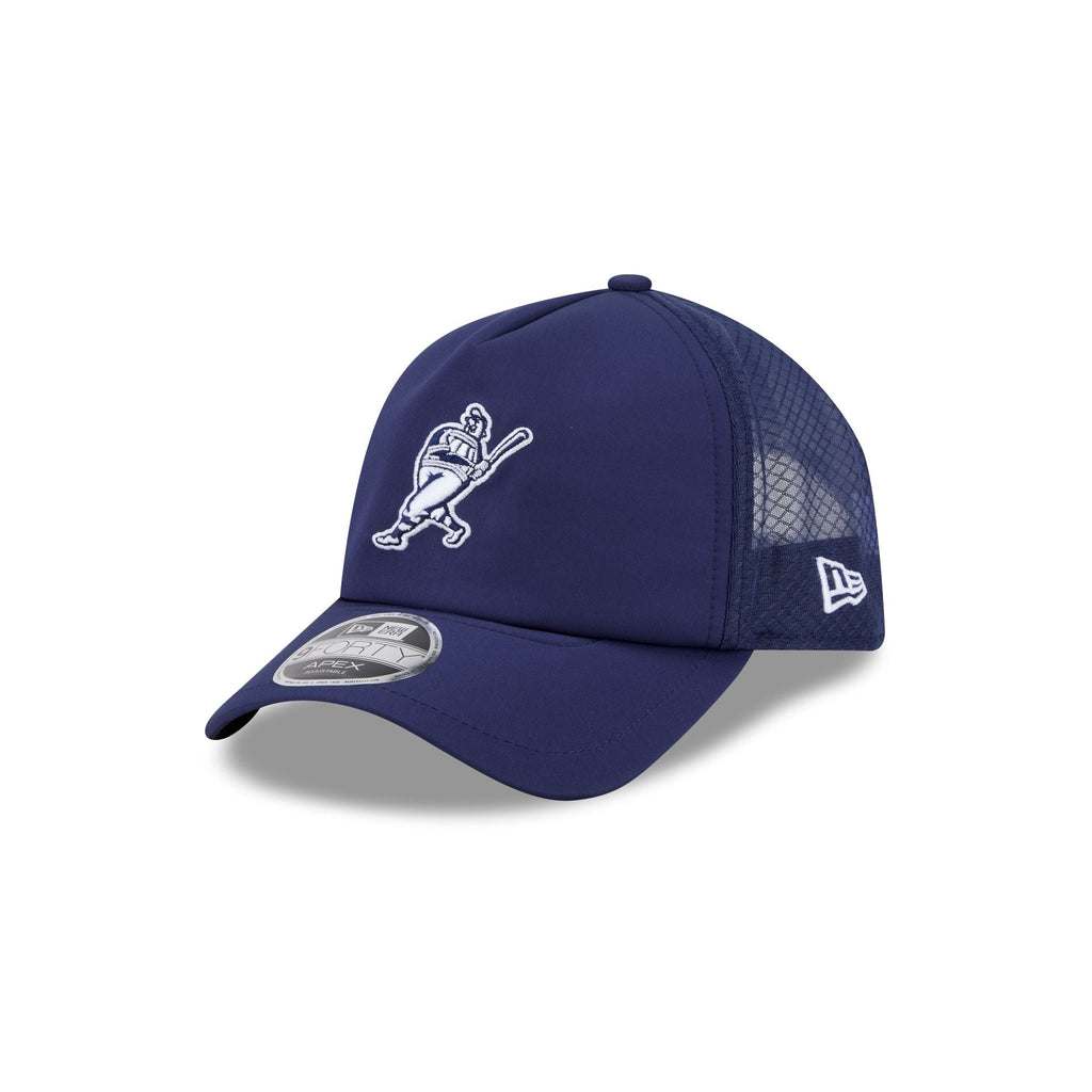 Milwaukee Brewers 2026 Batting Practice Alt Swing 9FORTY APEX Trucker Hat