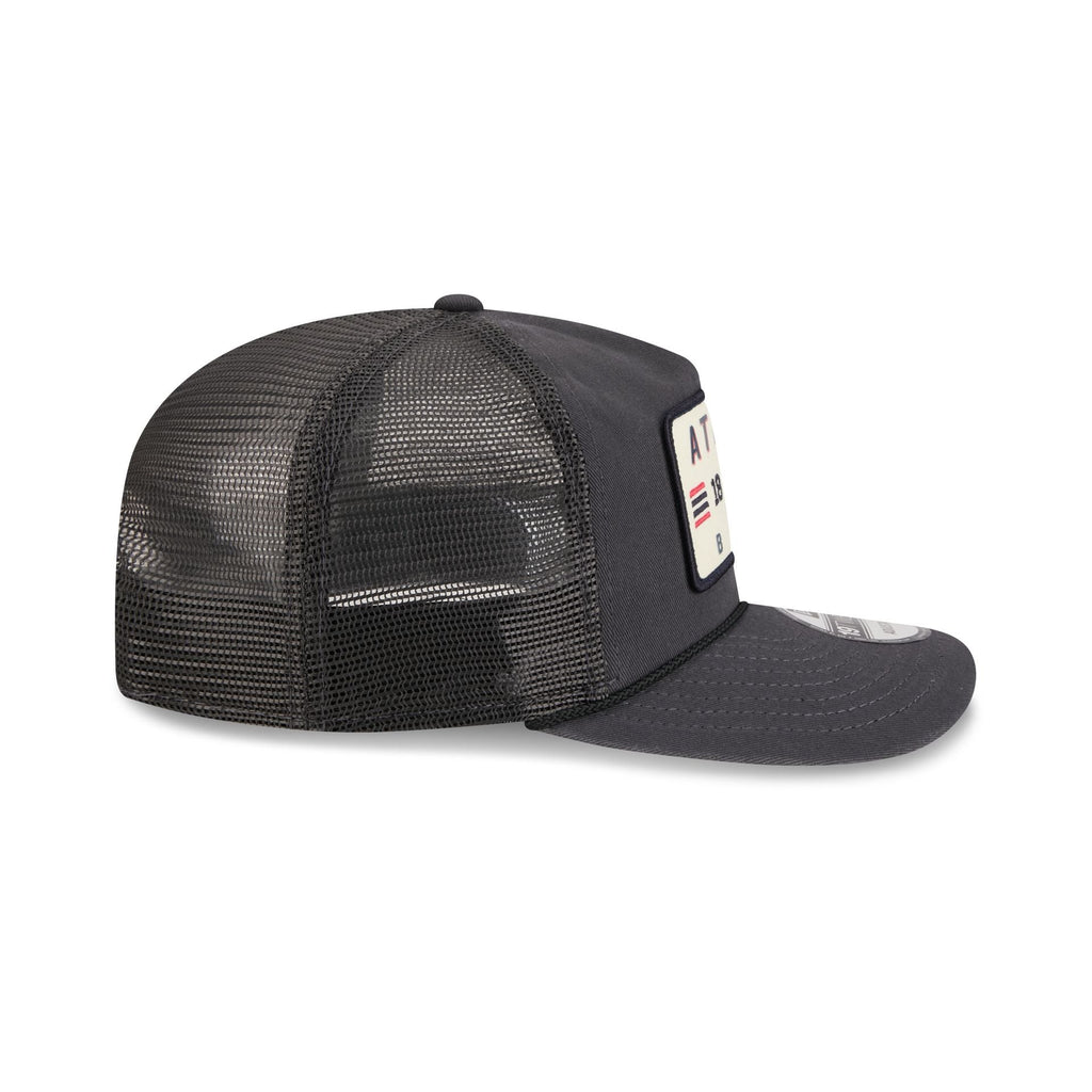 Atlanta Braves Washed Graphite 19TWENTY Trucker Hat