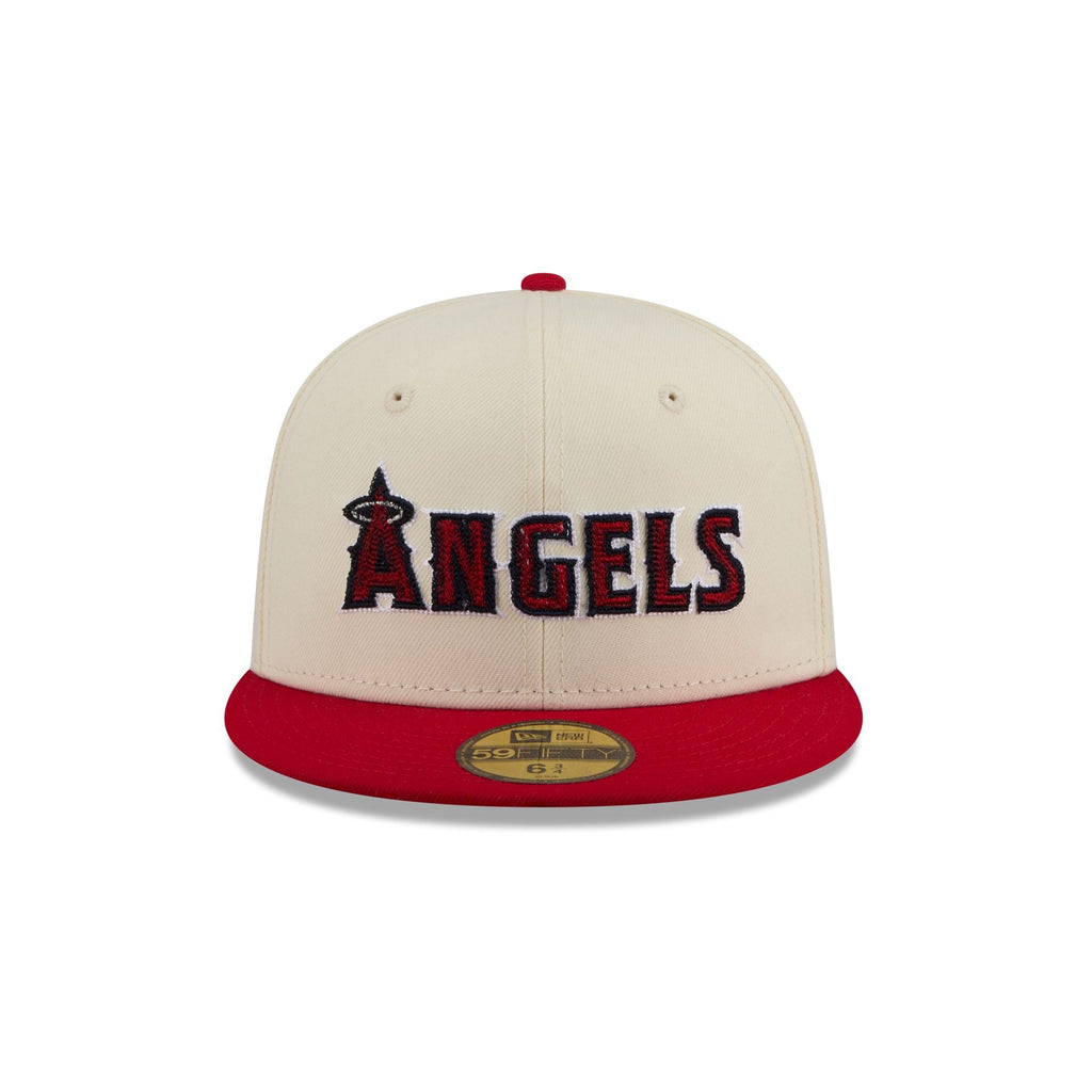 Los Angeles Angels Two Tone Stitch 59FIFTY Fitted Hat