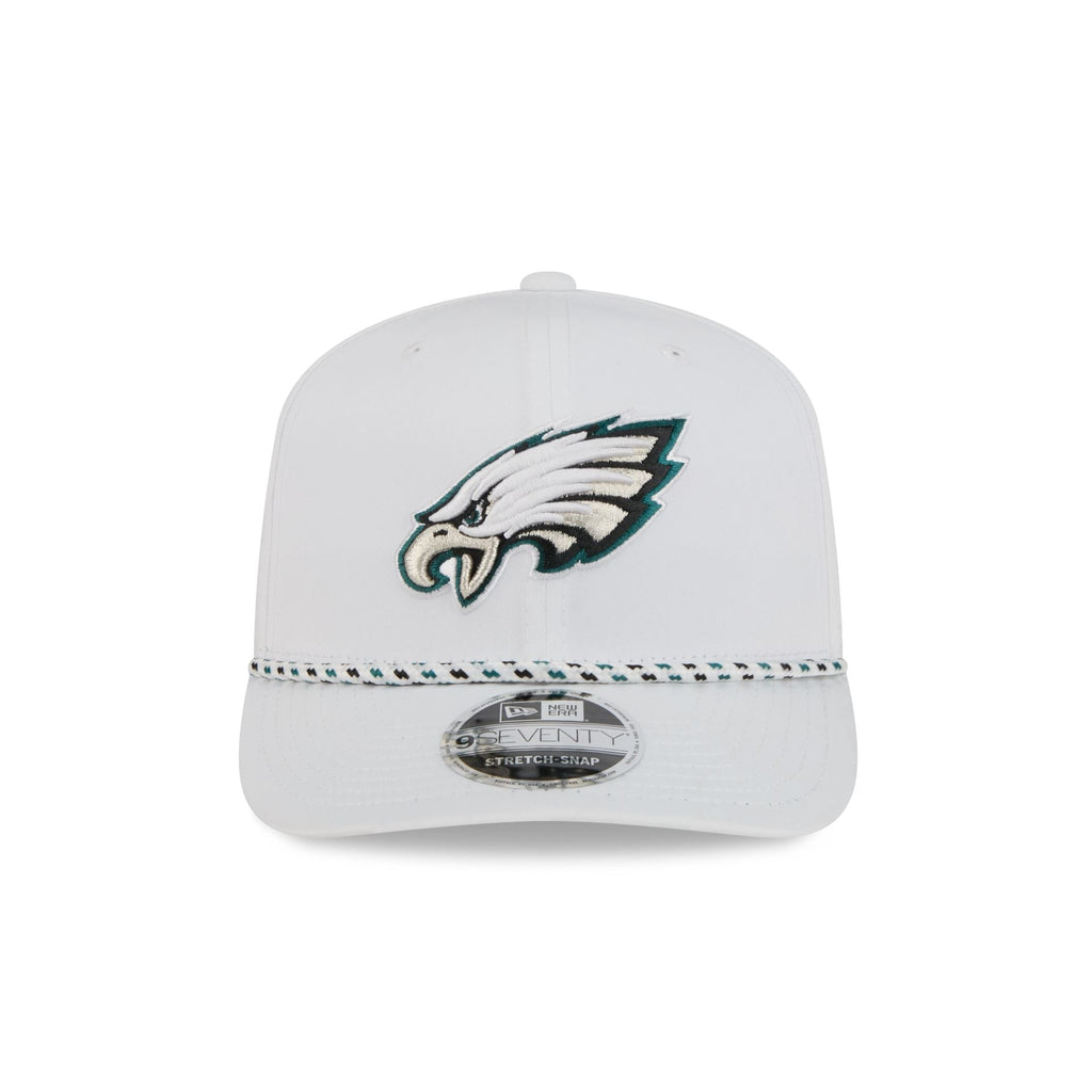 Philadelphia Eagles Optic White Performance Rope 9SEVENTY Stretch-Snap Hat
