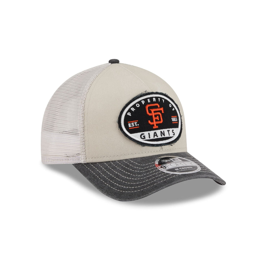 San Francisco Giants Frayed 9FORTY M-Crown A-Frame Trucker Hat
