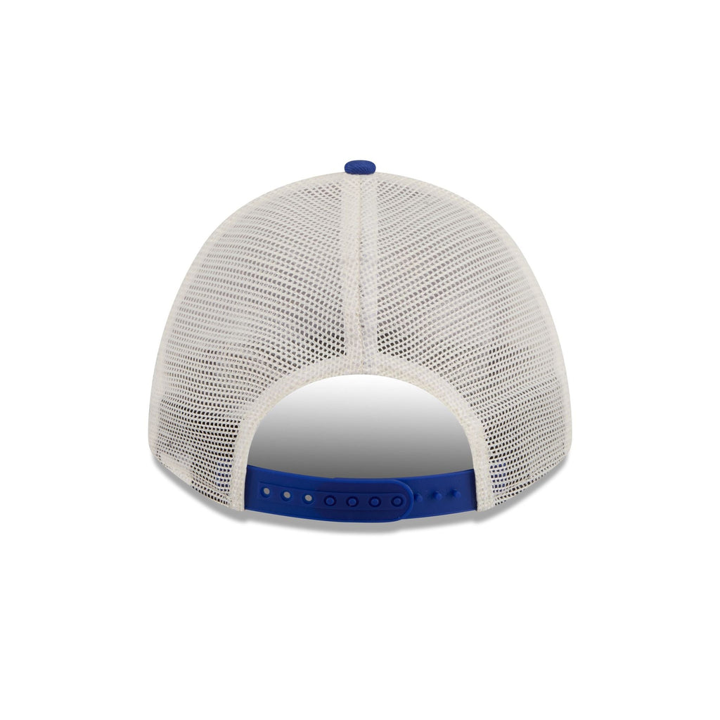 Golden State Warriors Retro Chrome Women's White 9FORTY M-Crown A-Frame Trucker Hat