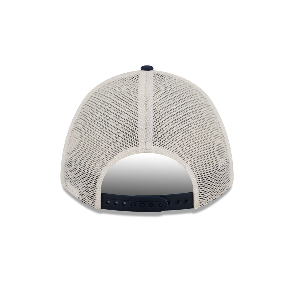 Dallas Cowboys Retro Chrome Women's White 9FORTY M-Crown A-Frame Trucker Hat