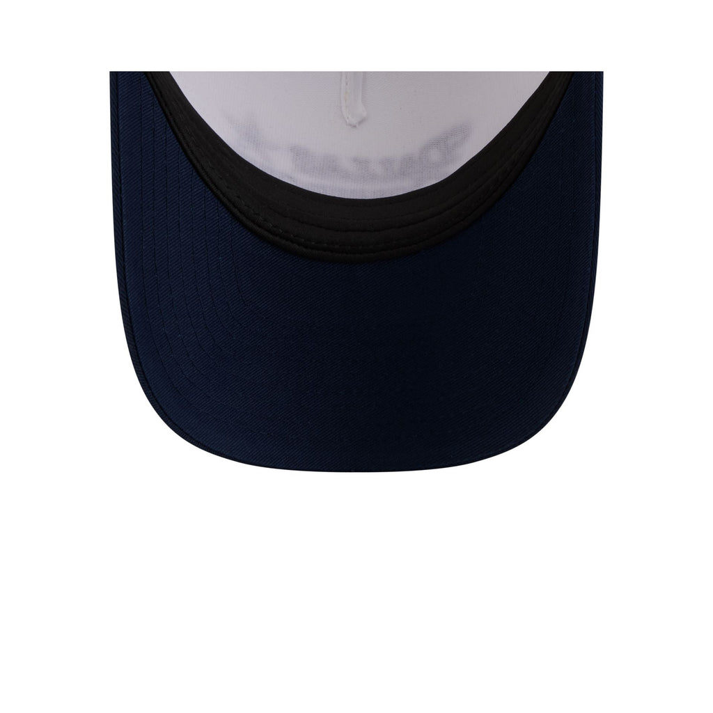 Dallas Cowboys Retro Chrome Women's White 9FORTY M-Crown A-Frame Trucker Hat