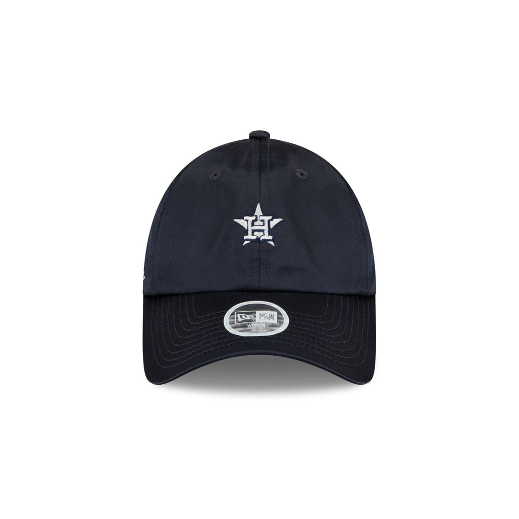 Houston Astros Satin Open Back Ponytail Adjustable Hat