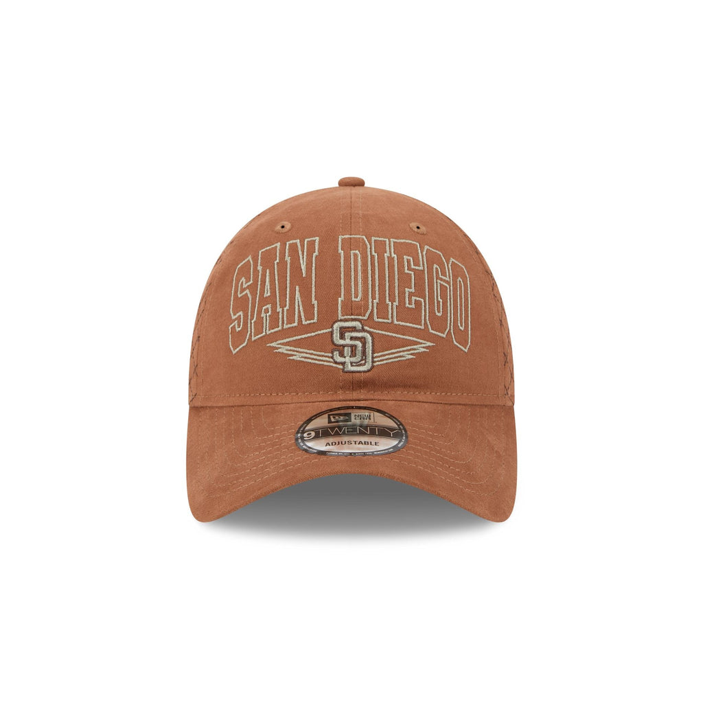 San Diego Padres Quilted Wordmark 9TWENTY Adjustable Hat