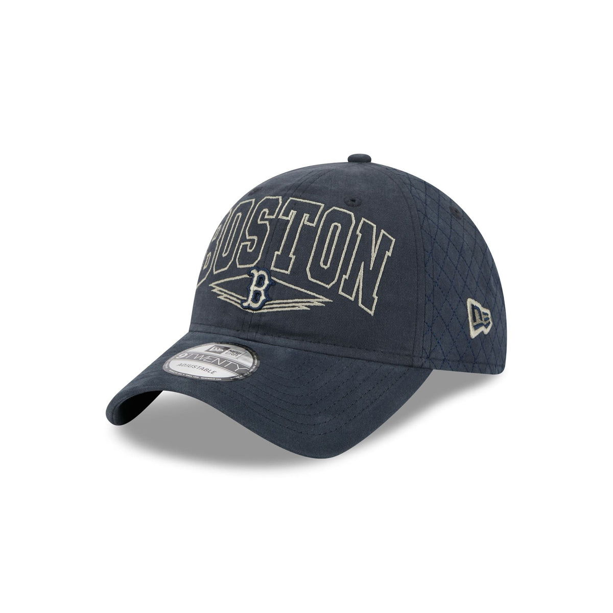 Boston Red Sox Quilted Wordmark 9TWENTY Adjustable Hat
