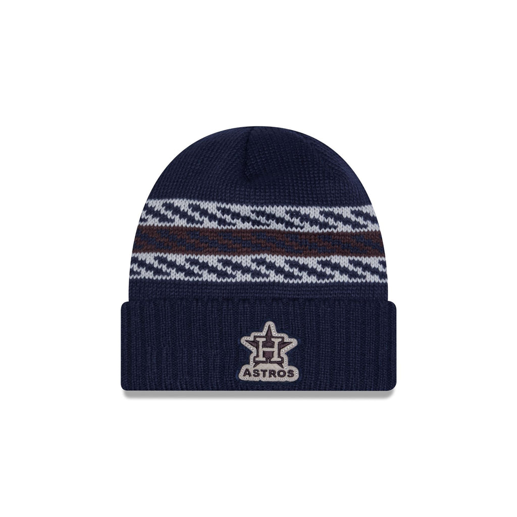 Houston Astros Quilted Cuff Knit Hat