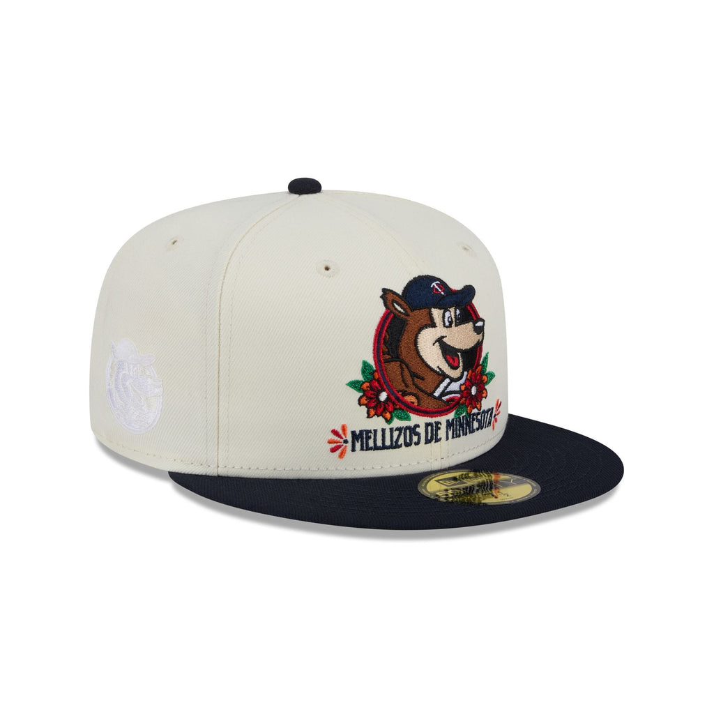 Minnesota Twins Day of the Dead Sugar Skull Mascot 59FIFTY Fitted Hat