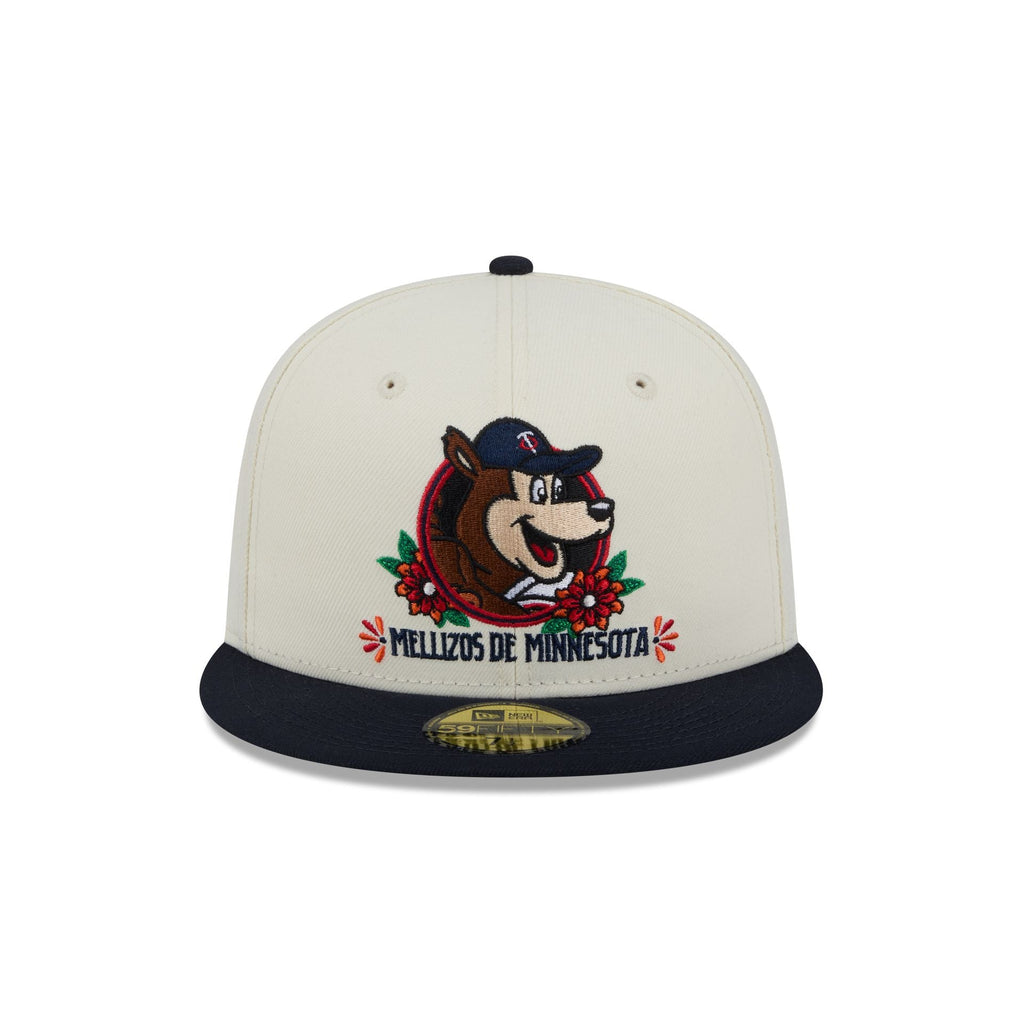 Minnesota Twins Day of the Dead Sugar Skull Mascot 59FIFTY Fitted Hat