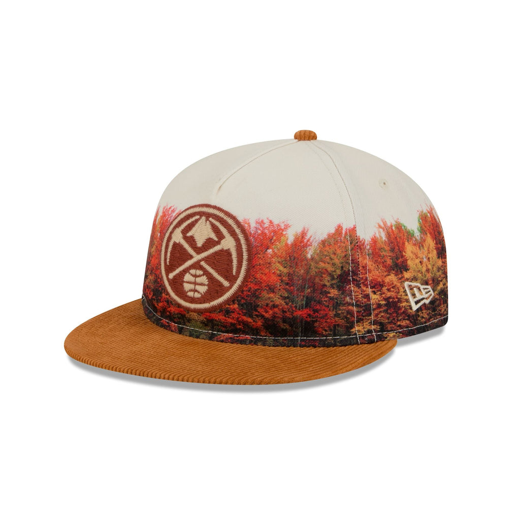 Denver Nuggets Fall Forest Retro Crown 9FIFTY Adjustable Hat