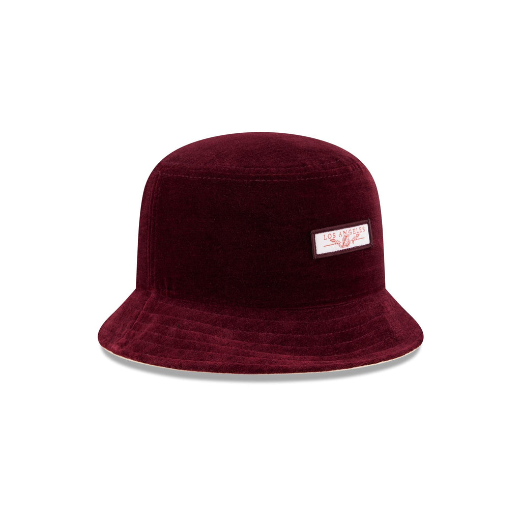 Los Angeles Dodgers Fall Velvet Bucket Hat