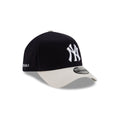 Siegelman Stable x New York Yankees Gray Visor 9FORTY A-Frame Snapback Hat