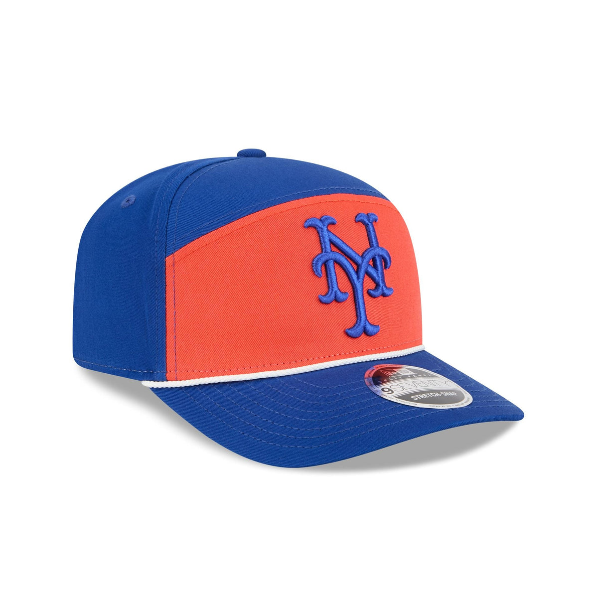 New York Mets Split Panel 9SEVENTY Stretch-Snap Hat