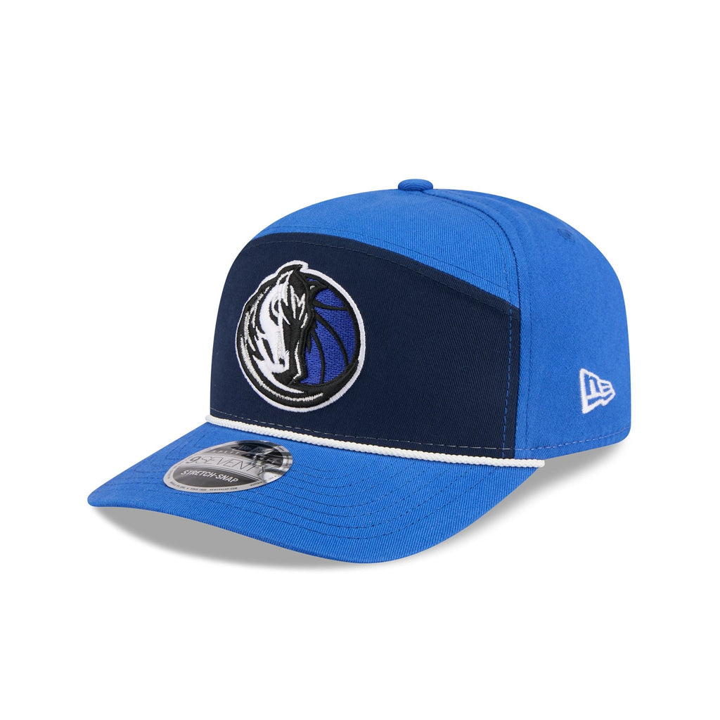 Dallas Mavericks Split Panel 9SEVENTY Stretch-Snap Hat