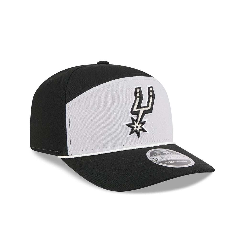 San Antonio Spurs Split Panel 9SEVENTY Stretch-Snap Hat