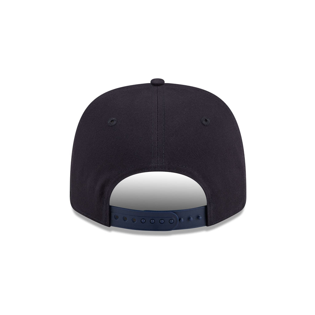 Atlanta Braves Property of Patch Split Panel 9SEVENTY Stretch-Snap Hat