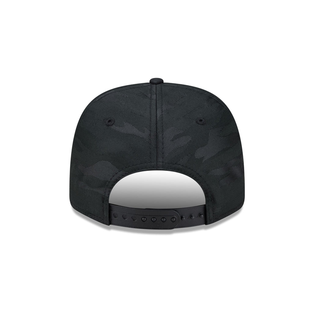 Boston Red Sox Black Camo Split Panel 9SEVENTY Stretch-Snap Hat