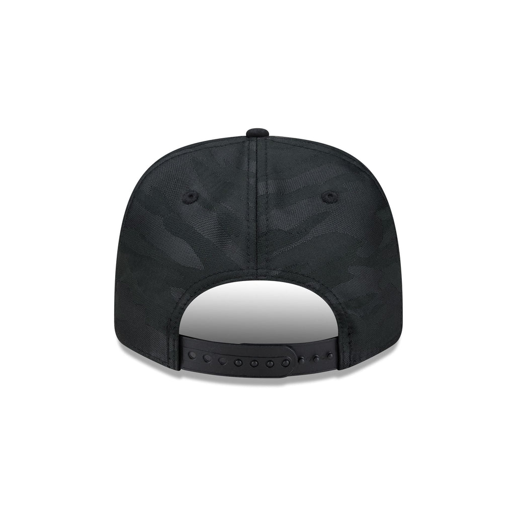 Chicago White Sox Black Camo Split Panel 9SEVENTY Stretch-Snap Hat