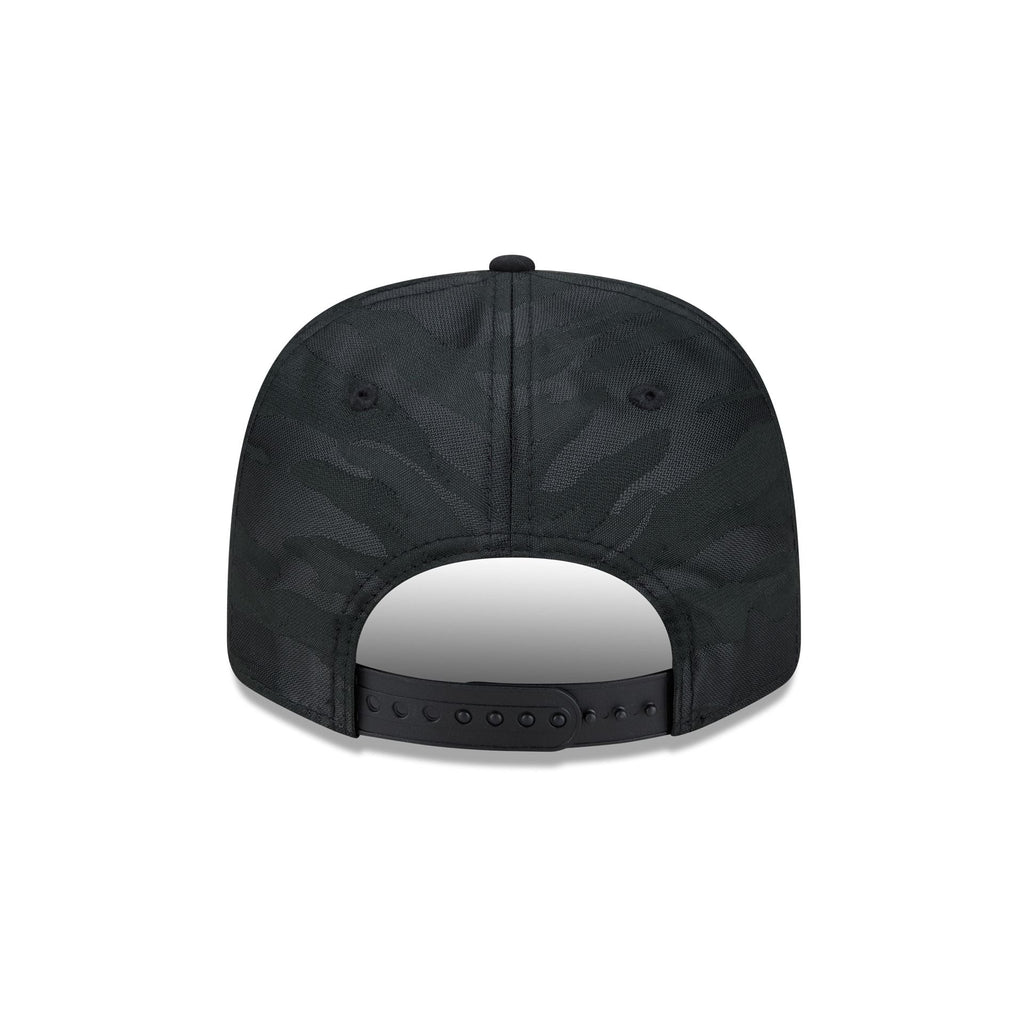San Diego Padres Black Camo Split Panel 9SEVENTY Stretch-Snap Hat