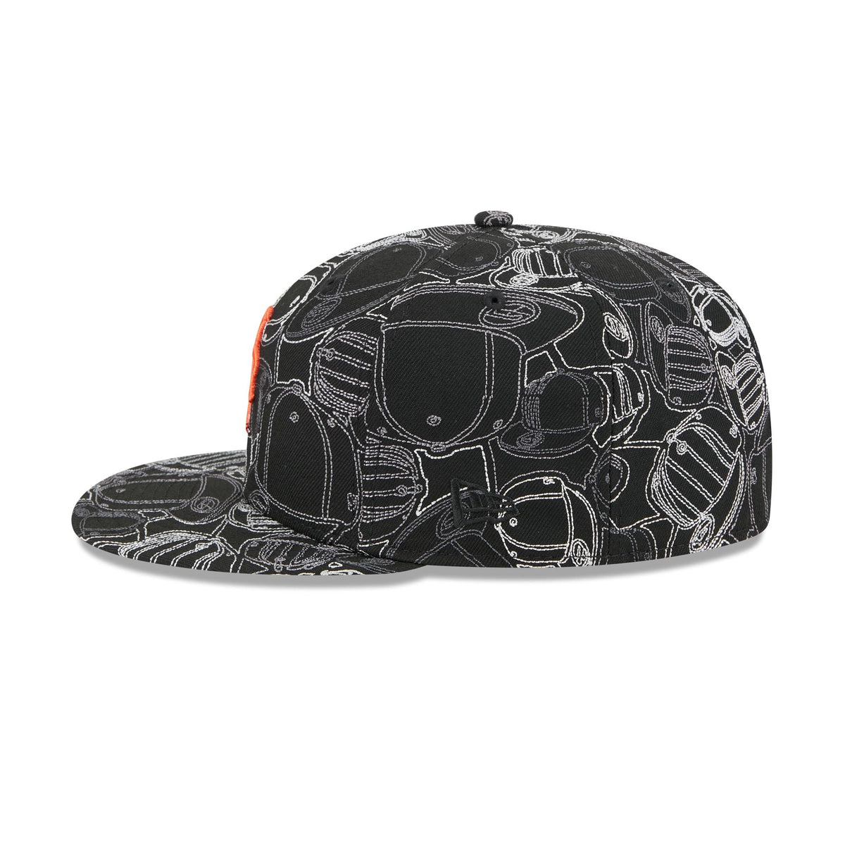 New York Mets Cap Scramble 59FIFTY Fitted Hat