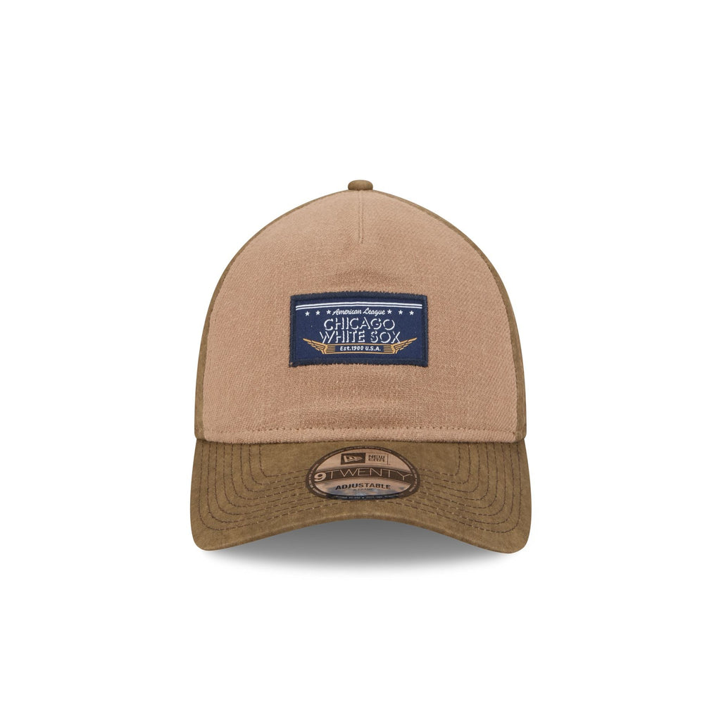Chicago White Sox Utility Linen 9TWENTY A-Frame Adjustable Hat