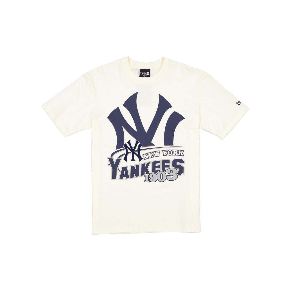 New York Yankees Retro Chrome White T-Shirt