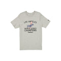 Undefeated x Los Angeles Dodgers 2024 World Series Champions Gray T-Shirt