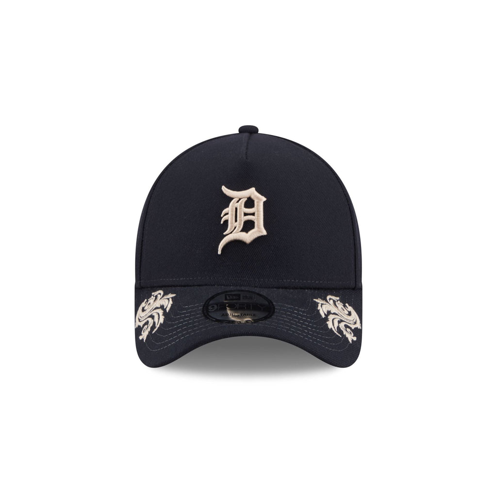 Detroit Tigers Script 9FORTY A-Frame Snapback Hat