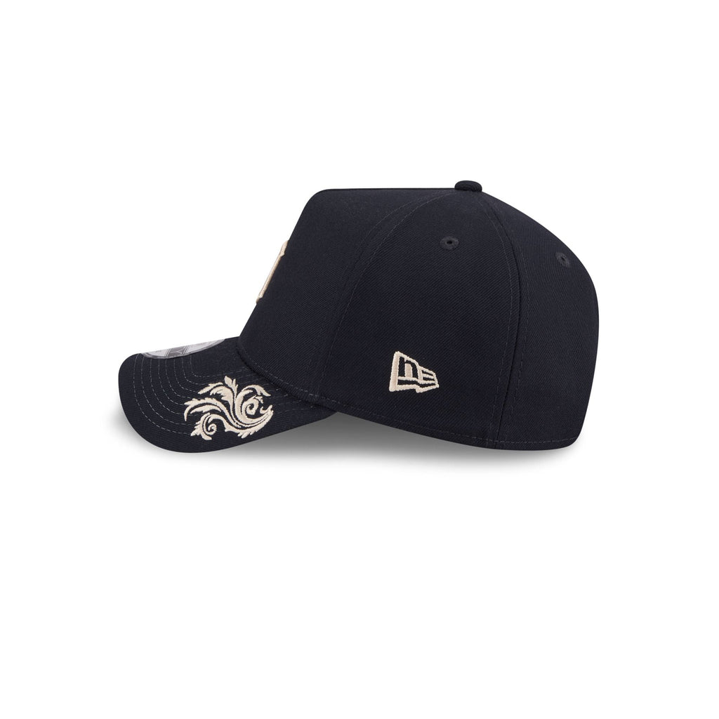 Detroit Tigers Script 9FORTY A-Frame Snapback Hat