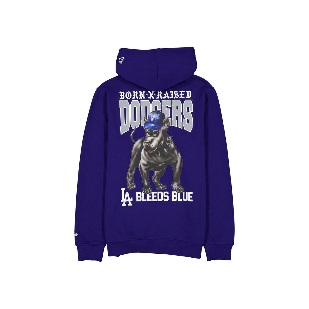 Born x Raised x Los Angeles Dodgers Bleeds Blue Hoodie