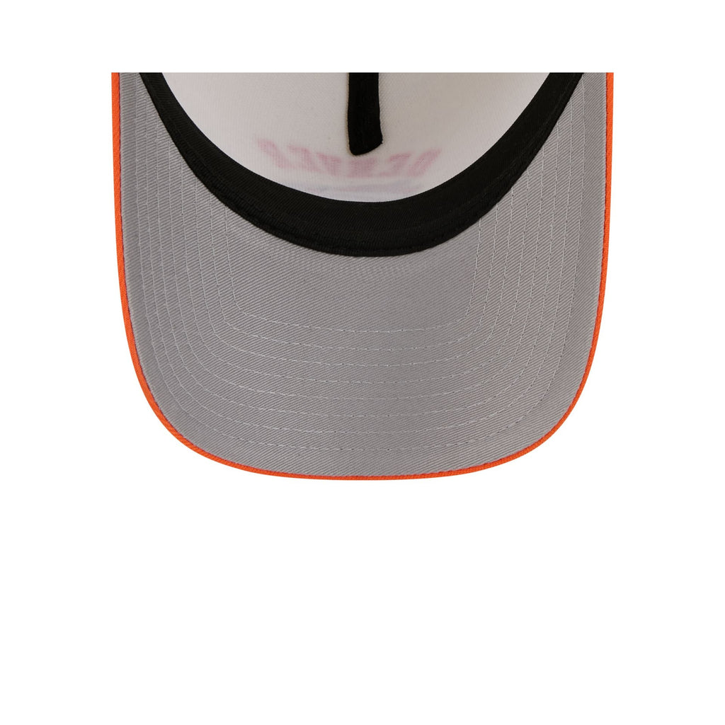 Denver Broncos Chrome White Arched 9FORTY A-Frame Snapback Hat
