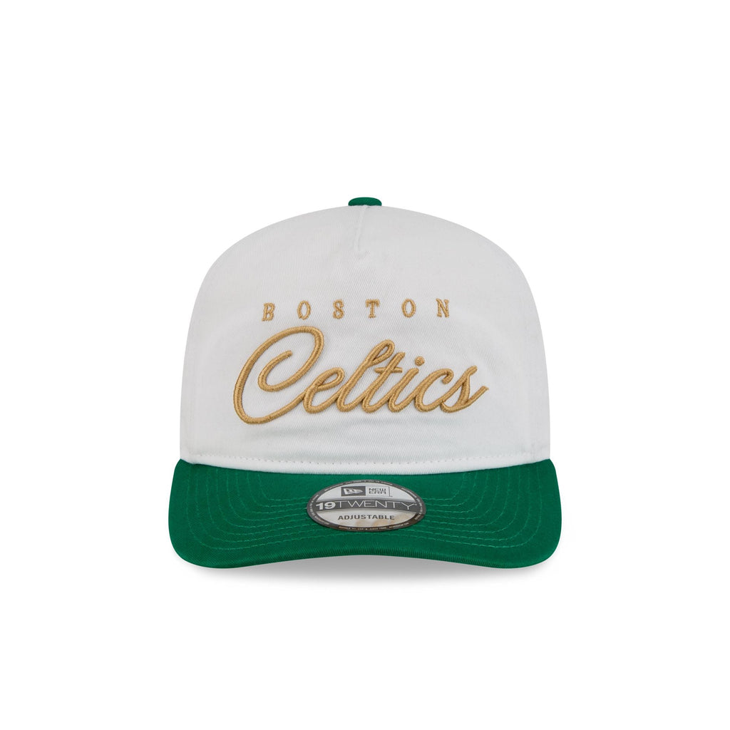 Boston Celtics Gold Scripted 19TWENTY Adjustable Hat