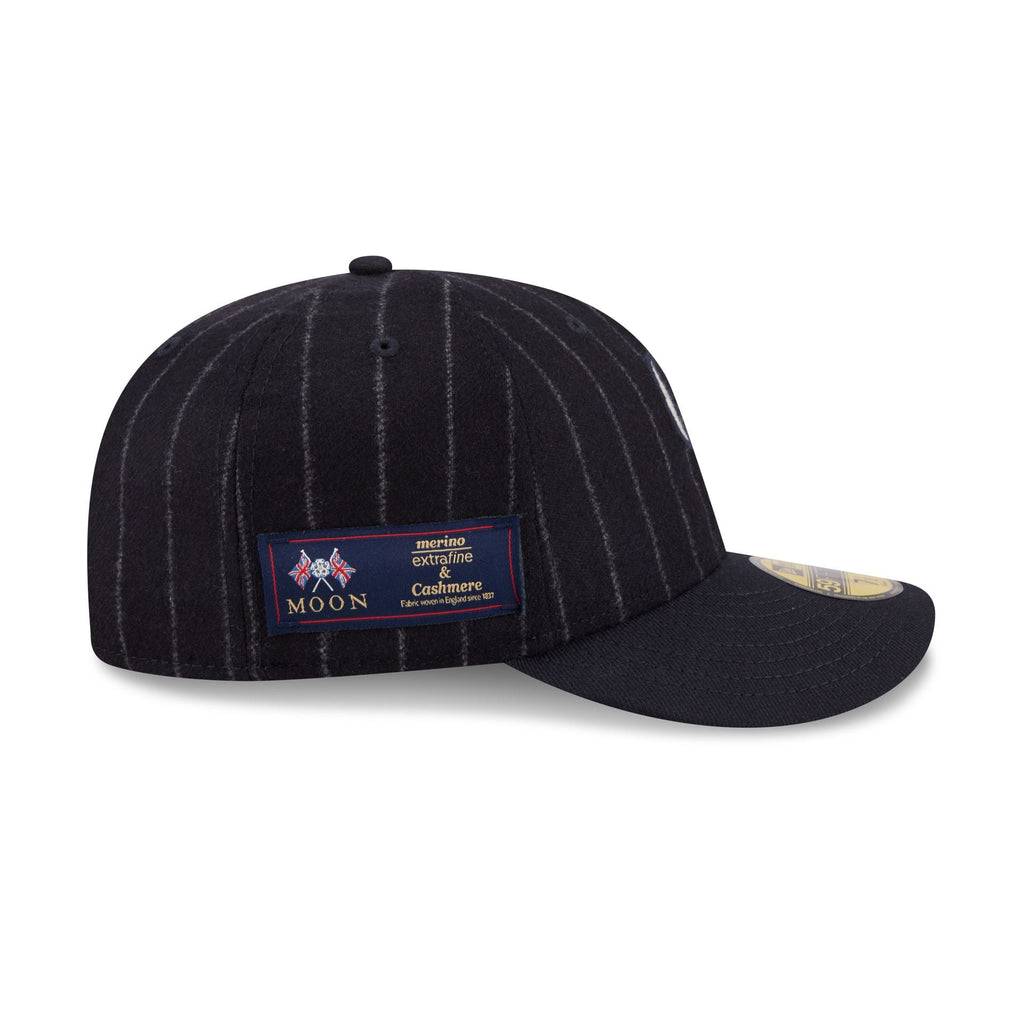 Colorado Rockies Pinstripe Merino & Cashmere Moon 59FIFTY Fitted Hat
