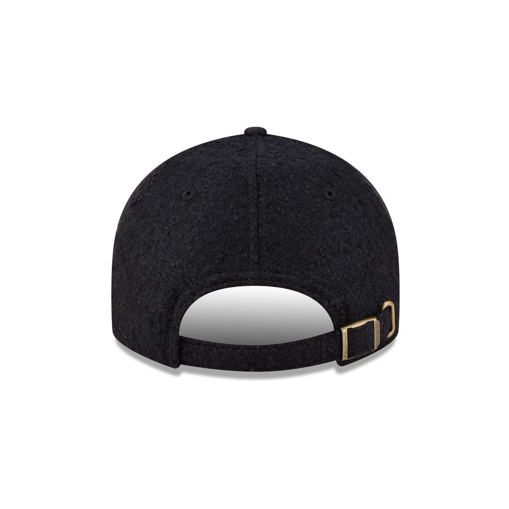 Atlanta Braves Navy Merino & Cashmere Moon Retro Crown 9FIFTY Adjustable Hat