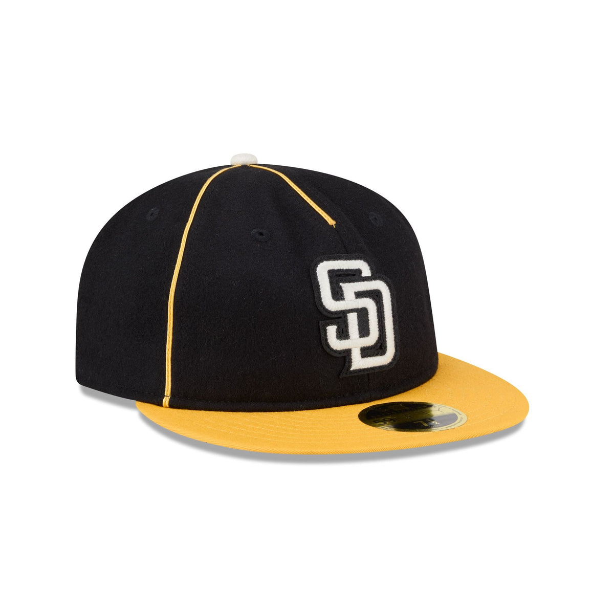San Diego Padres Felt Logo Retro Crown 59FIFTY Fitted Hat