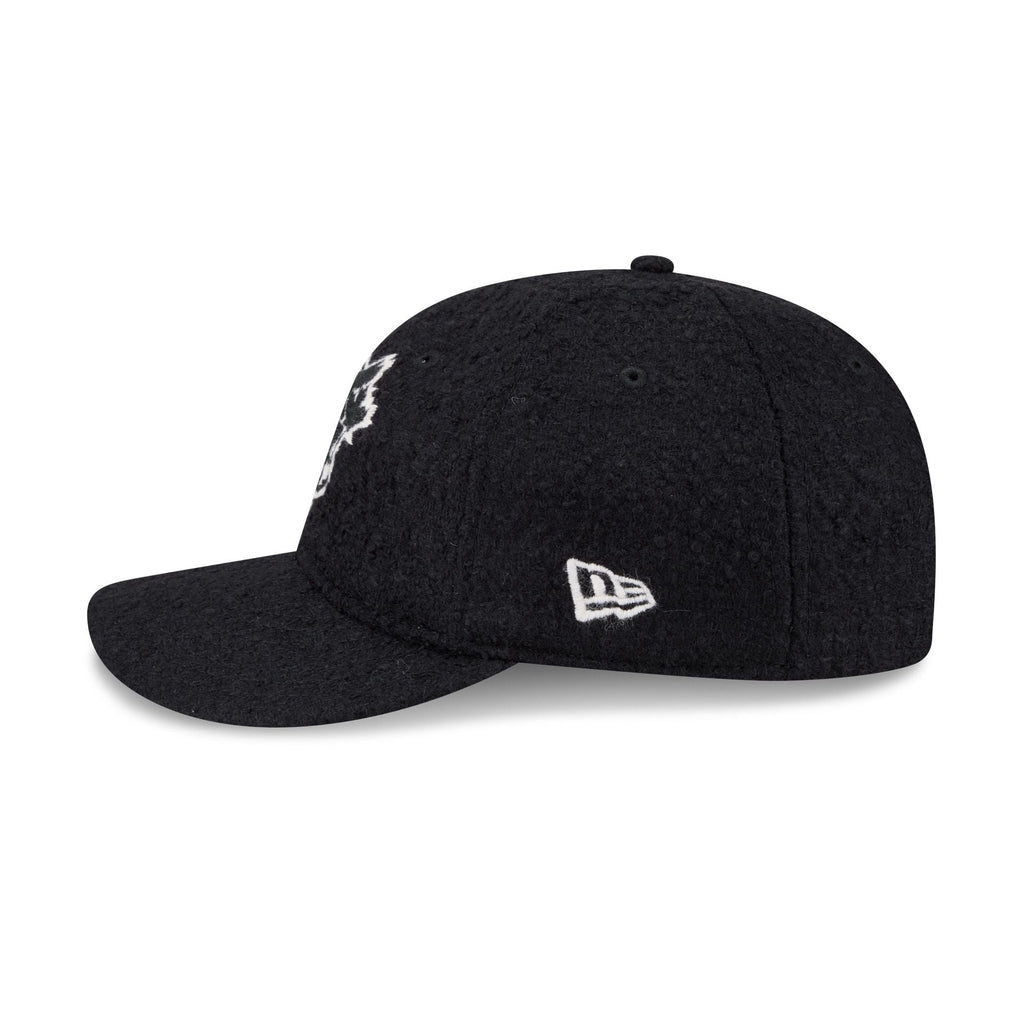 Toronto Blue Jays Navy Merino & Cashmere Moon Retro Crown 9FIFTY Adjustable Hat