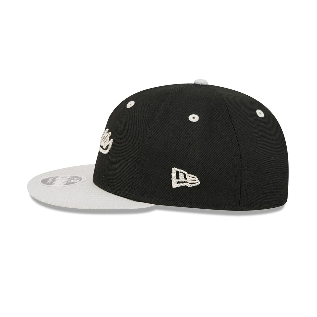 San Antonio Spurs Chainstitch Script Retro Crown 9FIFTY Snapback Hat