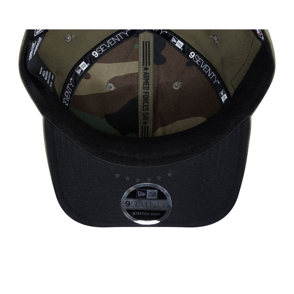 San Francisco Giants Armed Forces Day 2026 9SEVENTY Stretch-Snap Hat