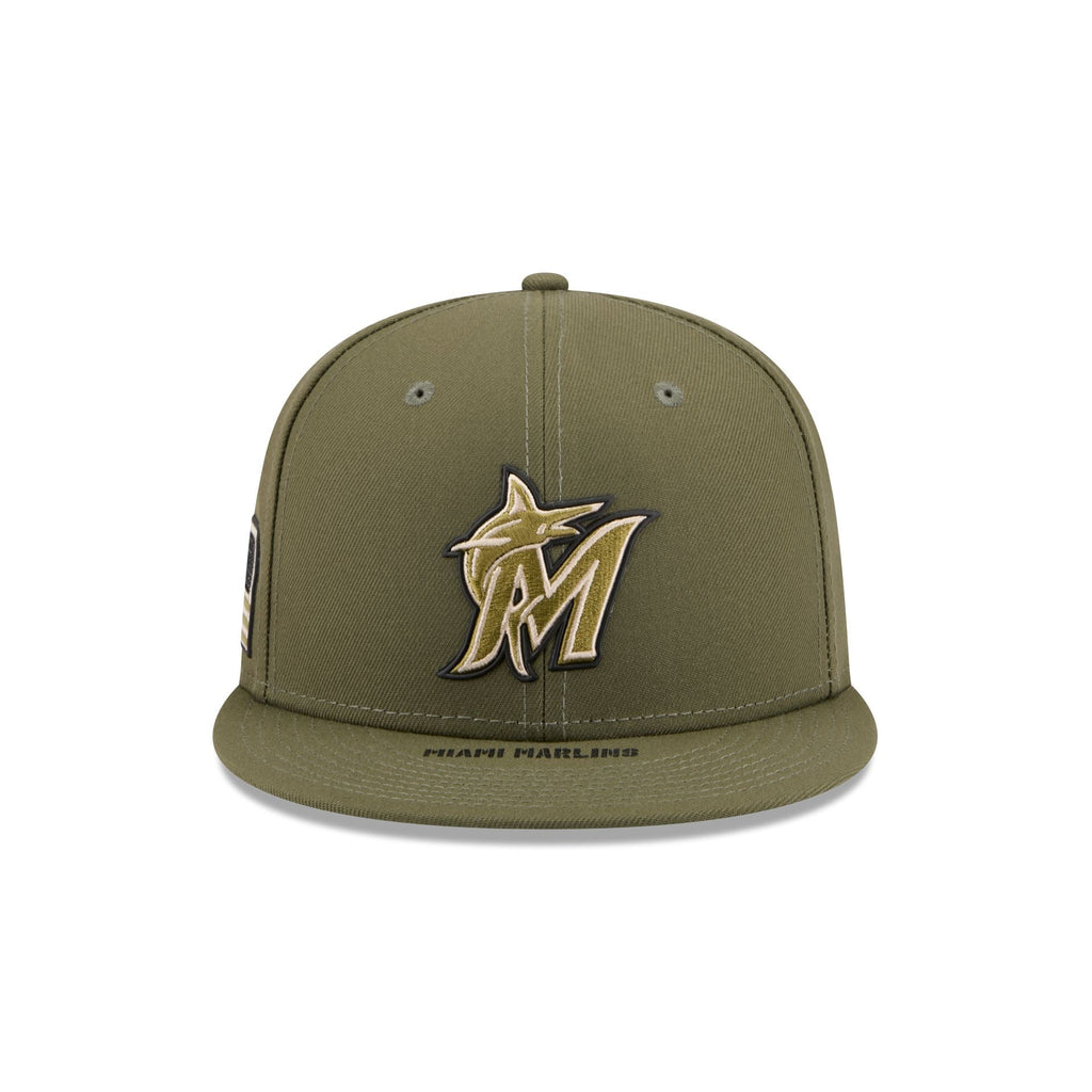 Miami Marlins Armed Forces Day 2026 9FIFTY Snapback Hat