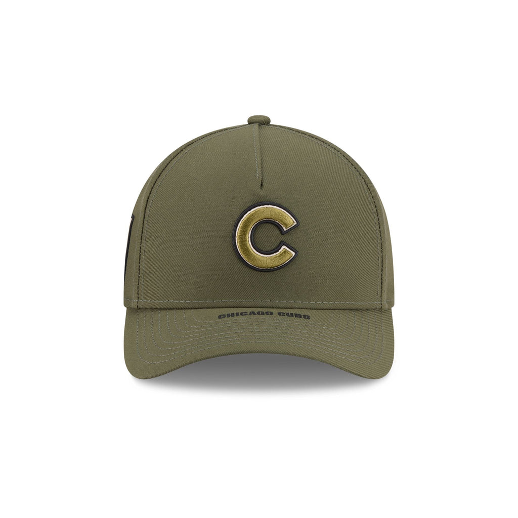 Chicago Cubs Armed Forces Day 2026 9FORTY M-Crown A-Frame Snapback Hat