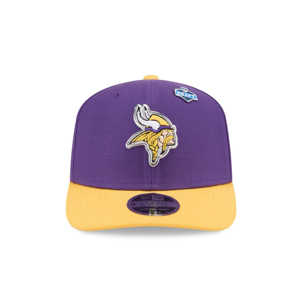 Minnesota Vikings 2026 Draft 9SEVENTY Stretch-Snap Hat