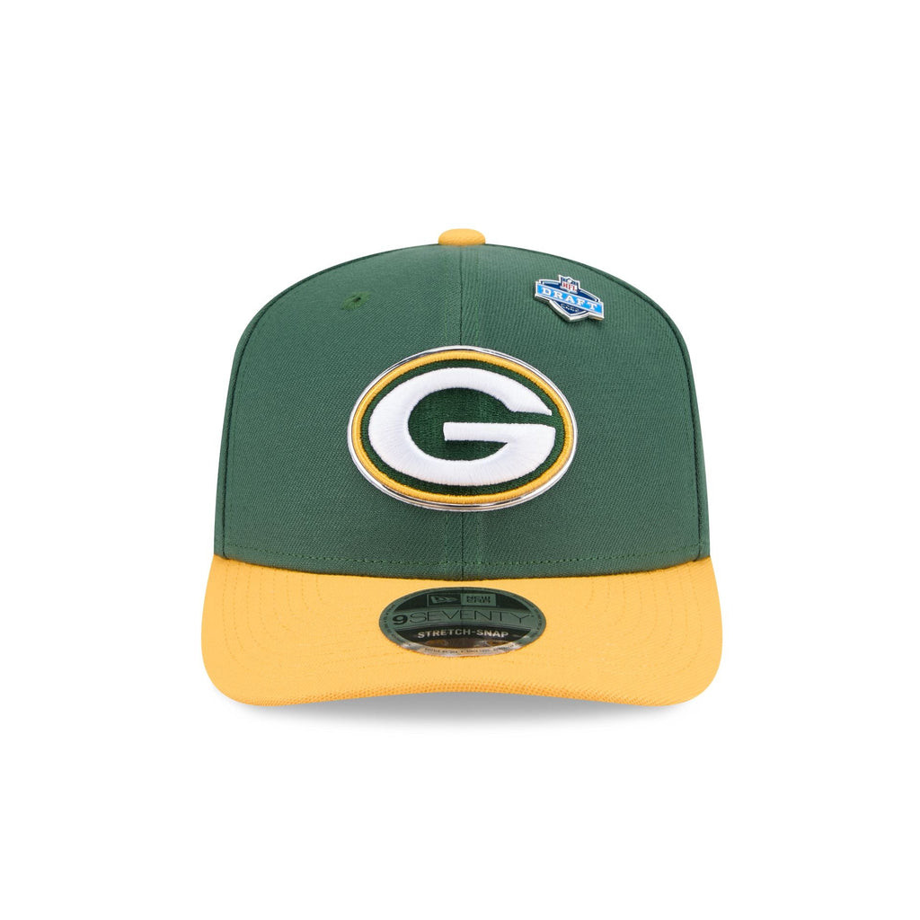 Green Bay Packers 2026 Draft 9SEVENTY Stretch-Snap Hat
